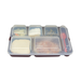 Cook's 630-441LID-NM Clear 6-Compartment Tray Lids