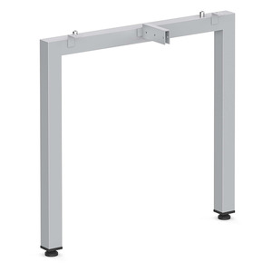PLTLEG-U-30 30" METAL U LEG - Silver