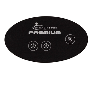 Dynasty K120 3-Button Dynasty Premium Logo Overlay 15160