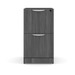 PL175 FILE/FILE PEDESTAL- Coastal Gray