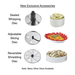 Waring WFP14S Commercial Batch Bowl Food Processor 3.5 Qt.