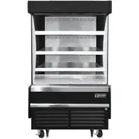 Everest EOMV-36-B-28-S Open Air Merchandiser 3 Shelves, 115v, NSF - 9.3 cu. ft.