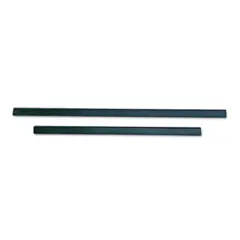 RT300 12" ERGOTEC REPLACEMENT SQUEEGEE BLADES BLACK RUBBER, SOFT, 12/PACK