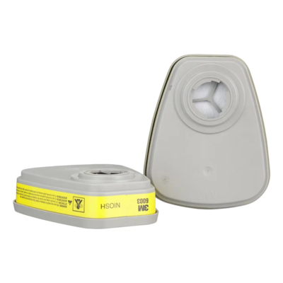 Respirator Cartridge - Organic Vapour/Acid Gas - 6000 Series