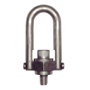 Carr Lane CL-29322-SHR-S Swivel Hoist Ring, Stainless Steel, Long Ring, 1250 kg Cap. 1/2-13 x .78