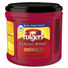 COFFEE FOLGERS CLASSIC ROAST GROUND 1/EA 30.5 OZ FOL20421EA