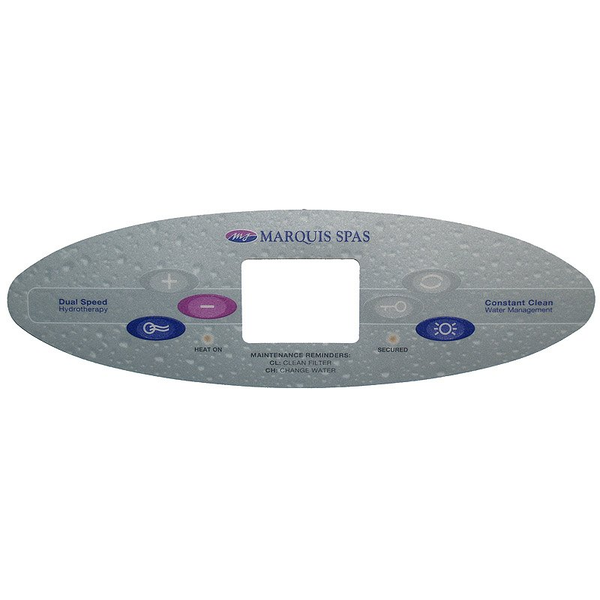 Marquis MTS Series 3-Button Overlay 650-0520