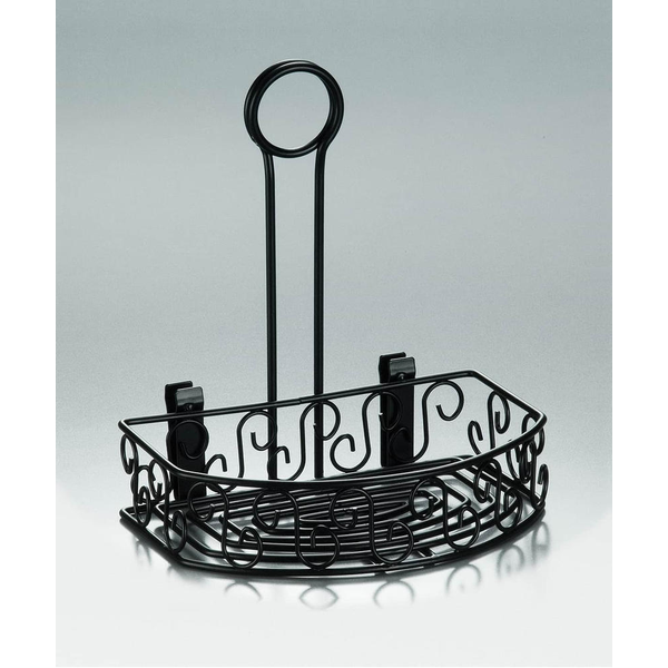 Wrought Iron Semi-Round Condiment Racks