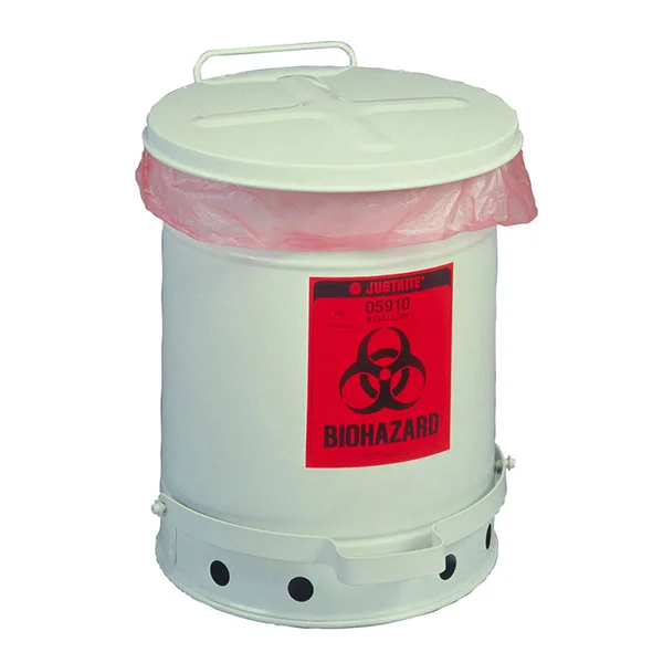 Biohazard Waste Container - 6 Gallon
