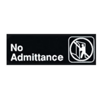 Winco SGN-331 Sign 3" X 9"