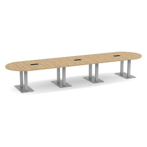 16ft Racetrack, Palmer base Conference Table: ASPEN PALRT3192NAPNBRU