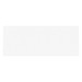 36" STRAIGHT TRANSACTION TOP - WHITE