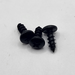 NO. 10" - 12 X 1/2" PHILLIPS PAN HEAD THREAD FORMING SCREW TYPE A STEEL CASE HARDENED BLACK OXIDE
