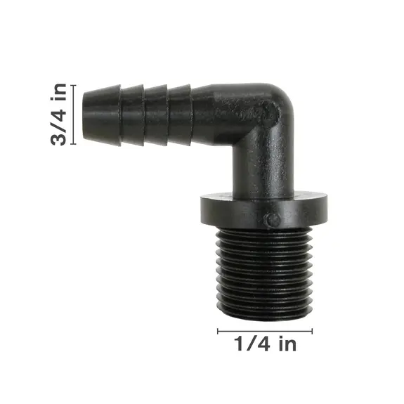 Polypro Male Elbow Pipe Fitting