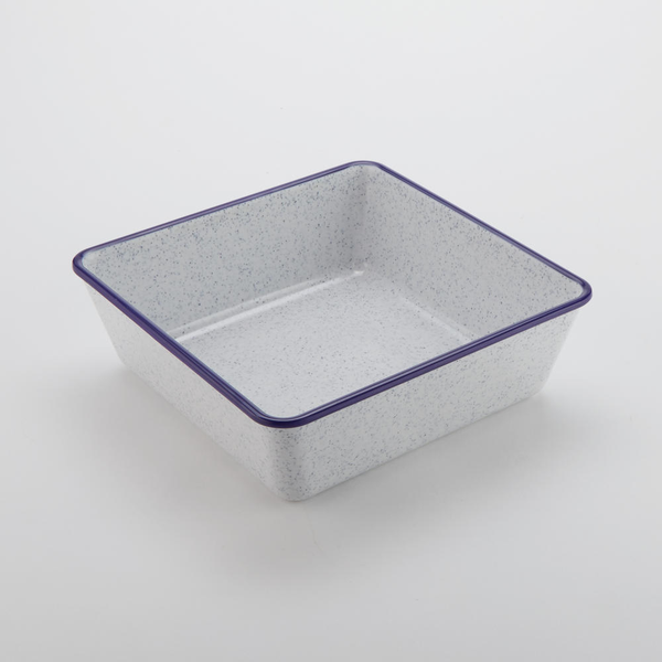 Rimmed Melamine Bowls & Platters