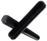 1 3/4" - 5 X 12" FULLY THREADED STRAIGHT ROD SAE J429 GR 8 PLAIN