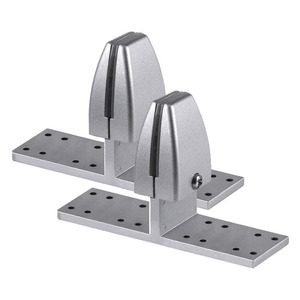 DUAL UNDERMOUNT SCREEN BRACKET PAIR- SILVER