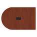 PL138T HALF RACE TRACK SHAPE 72x47 TOP- CHERRY