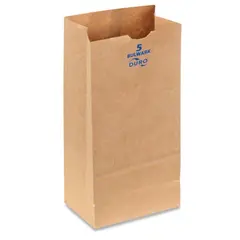 71005 DURO 5# HEAVY BULWARK 52# BASIS KRAFT BAG, 5.25 X 3.4 X 10.3" 400/CS