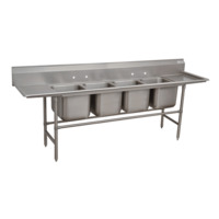 Advance Tabco 94-24-80-18RL Regaline Sink 4-Compartment