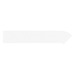 PBTC66L 66" CORNER TRANSACTION TOP LEFT - White