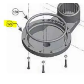 Condensate dish, gaskets and hardware