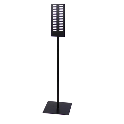 Cal-Mil 22156-13 14"L x 14"W x 52"H Modular Sanitizer Stand Base