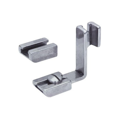 Adjustable Shirring Presser Foot, with Blocks, for Industrial Single‑Needle Lockstitch Machines