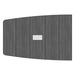PL238THALF 47"X72" 1/2 BOAT SHAPE TOP ONLY- COASTAL GRAY