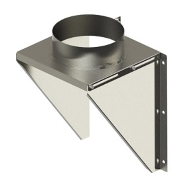 203mm Int Wall Support S/S - (To Suit 8" SW or 6" TW)