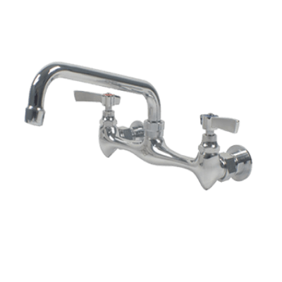 Advance Tabco K-101 8" Swing Spout Splash Mounted Faucet