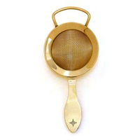 Spill-Stop 8016-2 Gold Mesh Strainer, 2-3/8" Dia. x 1-1/4"H Bowl Size