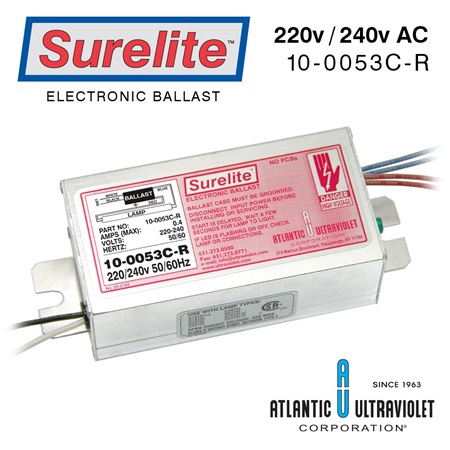 Surelite Ballast 10-0053C-R - BuyUltraviolet instant start ballast wiring diagram 