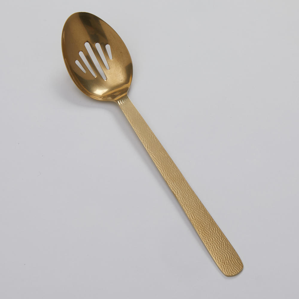 Vintage Gold Hammered Buffetware