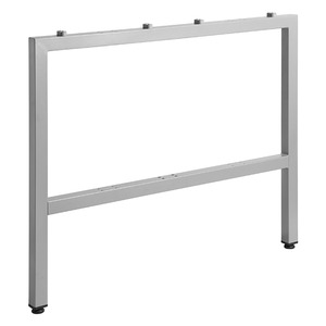 PLTLEGU4841H 48" METAL U LEG 41"H - Silver