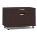 PL1012 TWO DRAWER PERSONAL CABINET- ESPRESSO