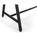 PLTVA243041CB CROSS BRACE FOR 2430 41"H VA LEG- BLACK