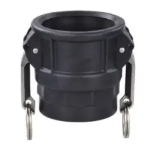 Cam and Groove Coupler, 3/4 in Type D x 3/4 in FPT, Polypropylene