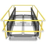 Four-Sided Smoke Vent Safety Railing