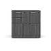 PL114 30" W LATERAL BBF COMBO- COASTAL GRAY