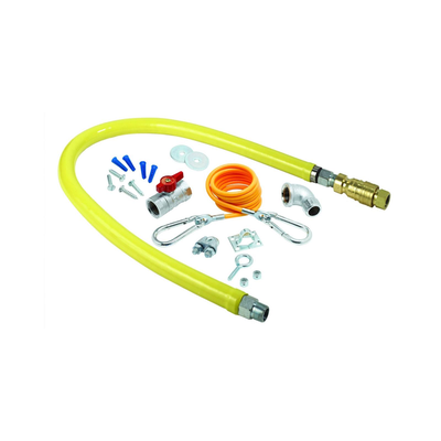 T&S Brass HG-4E-36K Safe-T-Link Gas Connector Kit 1" Connection