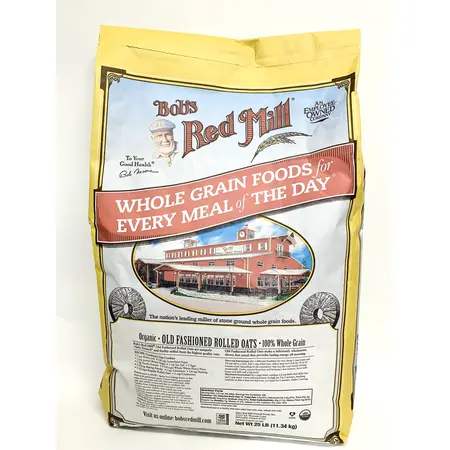 OATS ROLLED REGULAR OG | 25 LBS
