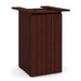PLCUBED2040 40" CUBE BASE WITH DOOR- MAHOGANY