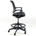 Niro Drafting Chair - Black