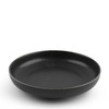 Black Cosmos Pasta Plate 8"