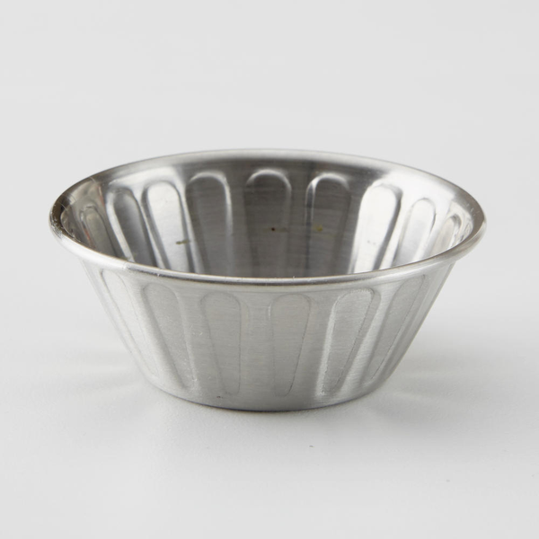 Fluted Stainless Steel Sauce Cups