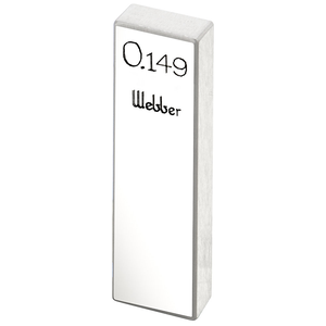 STARRETT RY .149 AA Rect. Ceramic Gage Block - .149 In., Grade AA