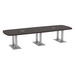 PALAR7638N - 12ft. Arena Conference Table with Brushed Palmer Base