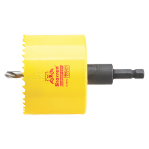 STARRETT ADCH0278 2-7/8'' (73mm) NVP Deep Cut Bi-Metal Hole Saw with Arbor
