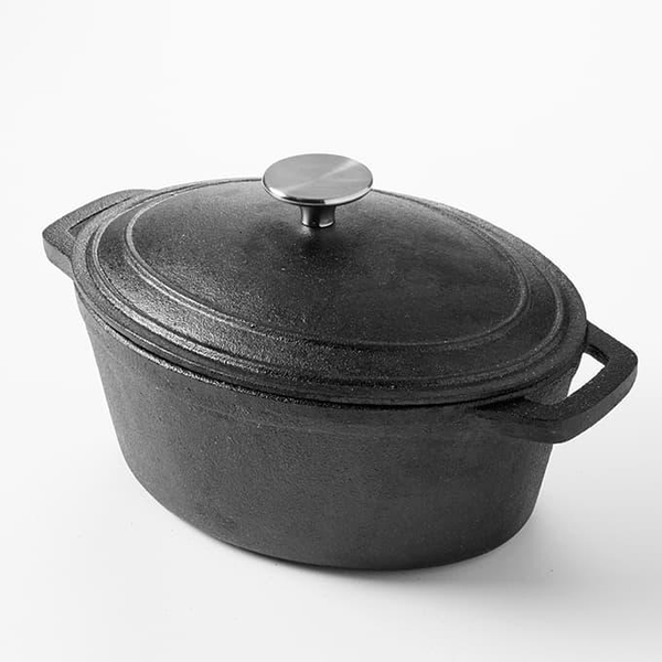 Large Cast Iron Casserole Pots